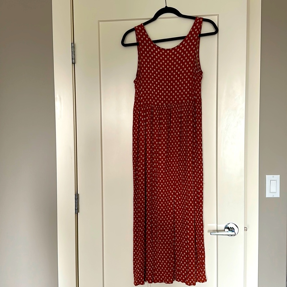 CJLA size M Rust Kynlee dress